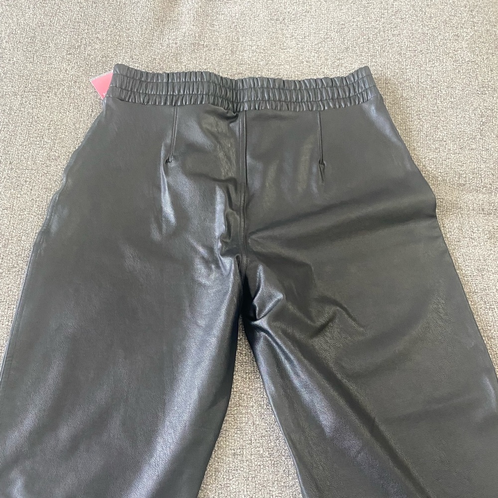 Spanx Leather - Like Jogger / Pull on with front pockets
